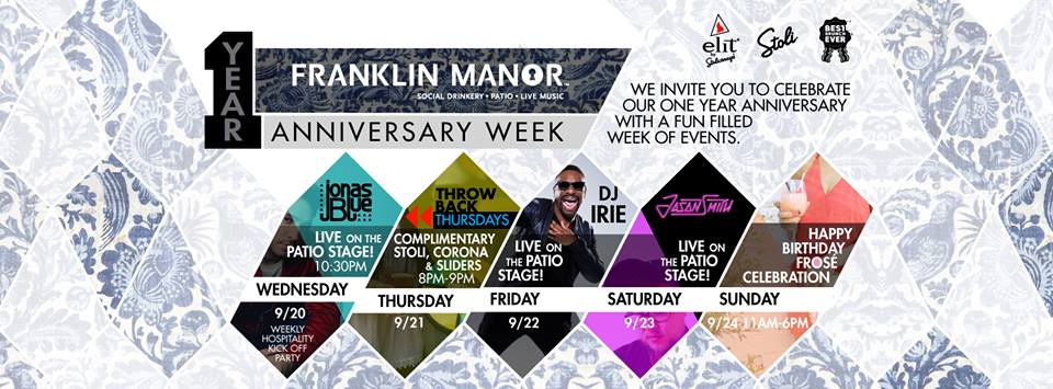 Franklin Manor celebrates first anniversary this week