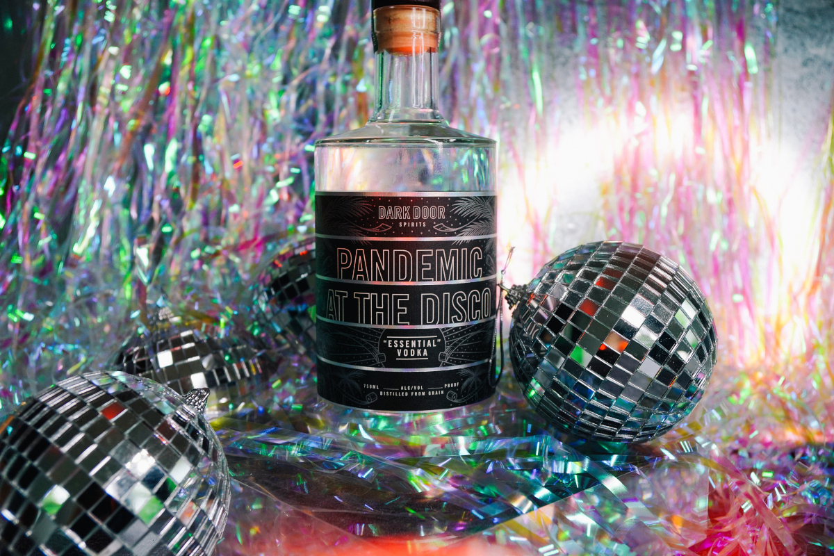 NEWS: Dark Door Spirits releases ‘Pandemic at the Disco’ essential vodka, aims to help hospitality workers