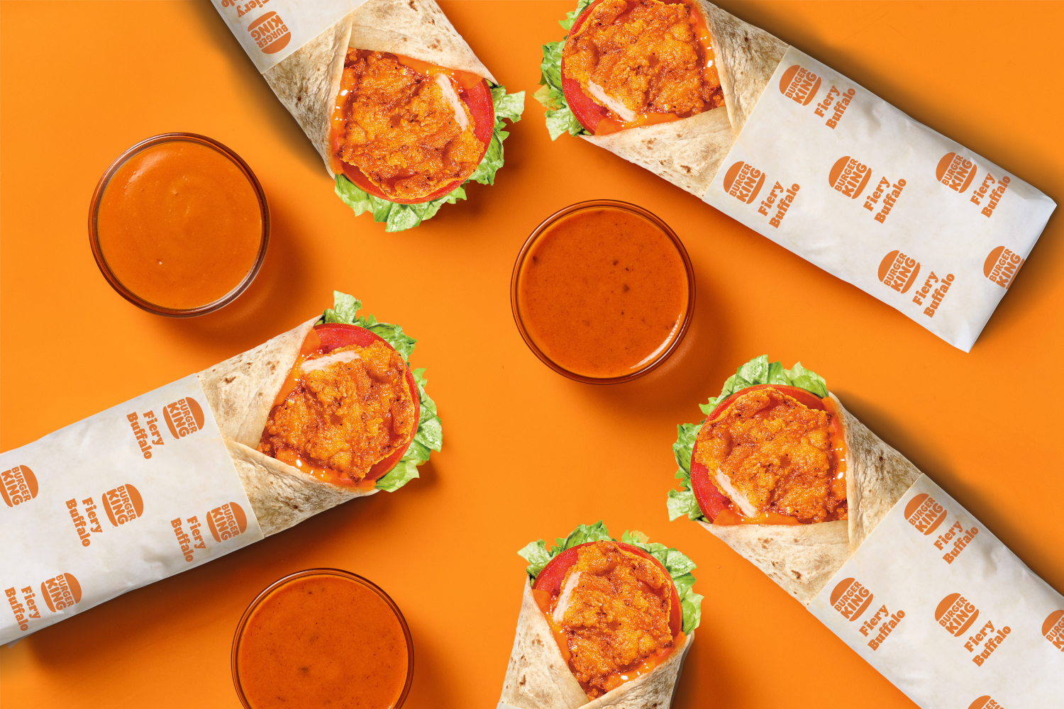 Burger King adds Fiery Buffalo Royal Crispy Wrap and Fiery Nuggets to lineup for a limited time